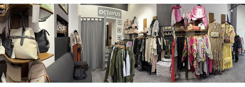 Sprzedaż odzieży damskiej i dodatków, Octavus. Sklep odzieżowy, Poznań